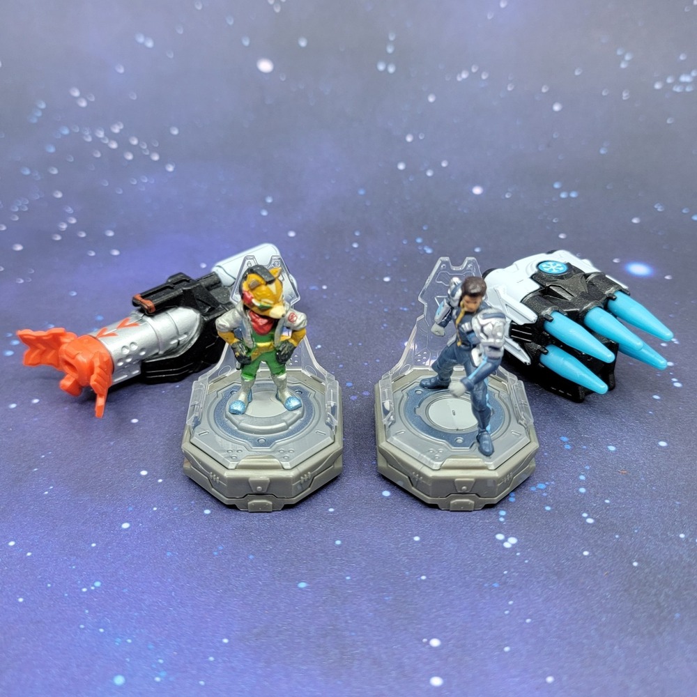 Starlink: Battle for Atlas Nintendo Switch Mason Rana And Fox McCloud Figurines
